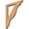 Ekena Millwork Funston Slat Smooth Bracket, Western Red Cedar, 3 1/2"W x 36"D x 42"H BKT04X36X42FST06SWR - alternate 1